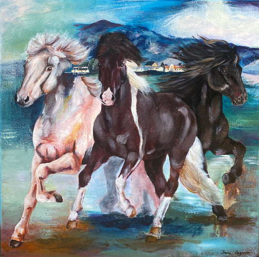 Dröfn, Náttfari & Dáð (Commission)
